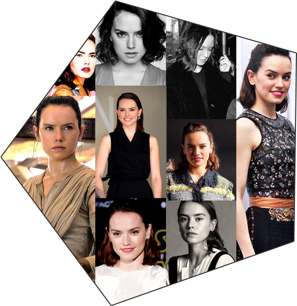 Starwars Theforce Awakens - Collage Clipart (800x600), Png Download