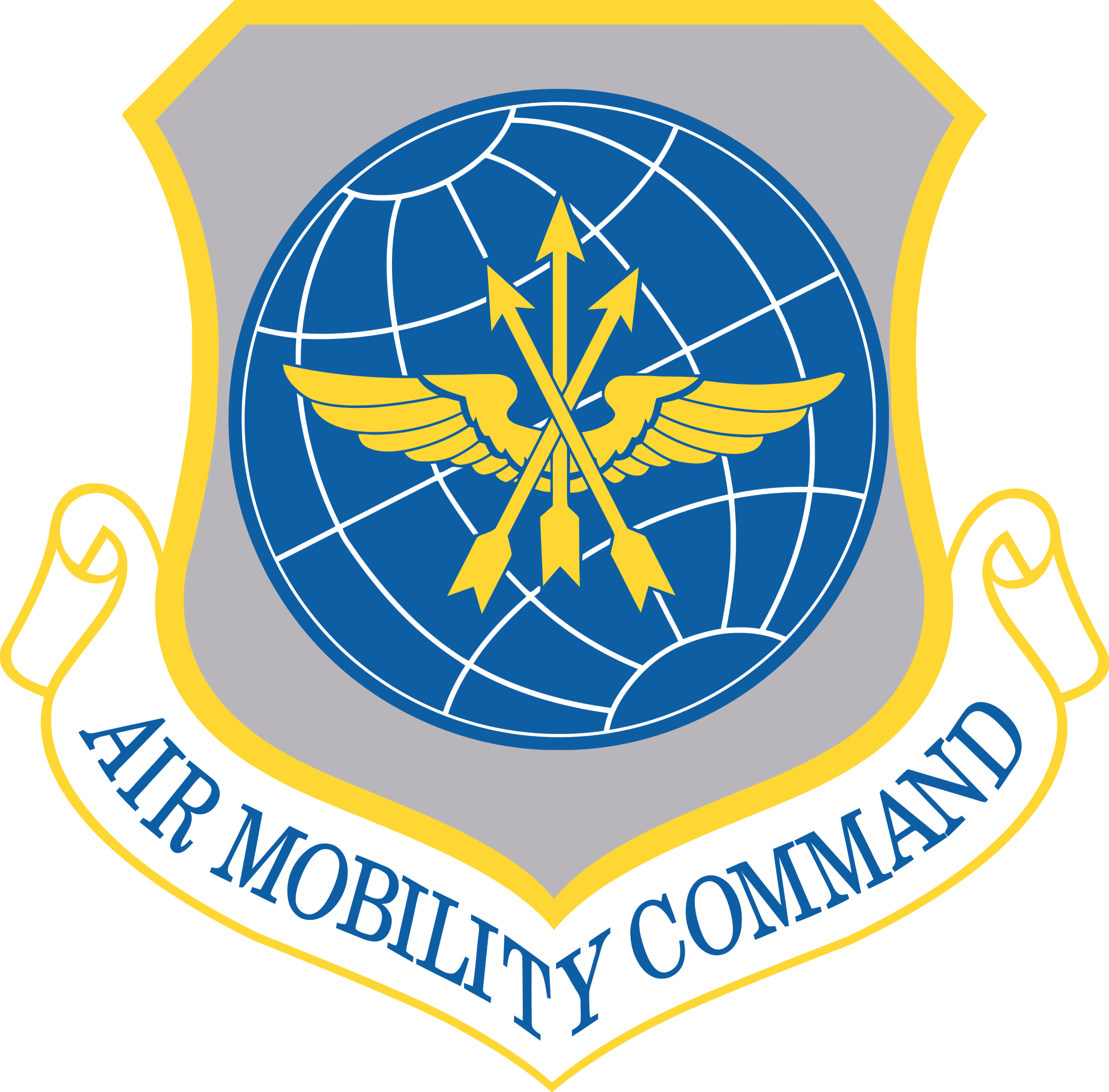 Air Mobility Command - Air Force Air Mobility Command Clipart (2000x1968), Png Download