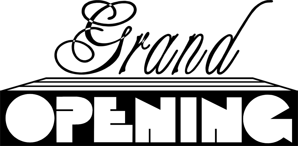 Grand Opening Clip Art Free - Grand Opening Clipart - Png Download (958x472), Png Download