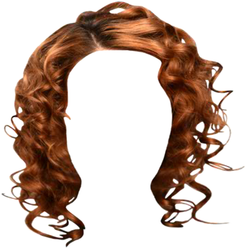 Lace Wig Clipart (521x625), Png Download