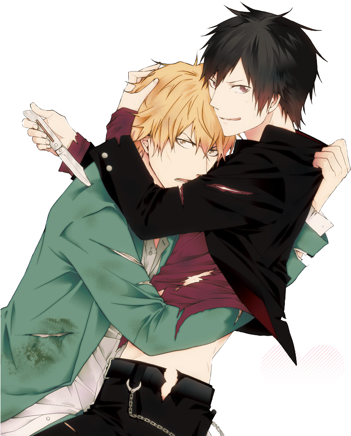 Yaoi Png - Хейваджима Шизуо Орихара Изая Clipart (722x921), Png Download