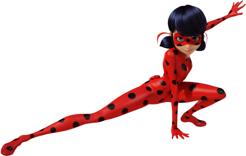 A Crop Of New Girls Superhero Ips Line Up To Kick Some - Lady Bug Miraculous Ladybug Clipart (622x528), Png Download