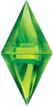 #sims #sims3 #sims2 #green #diamond - Sims 3 Plumbob Png Clipart (185x371), Png Download
