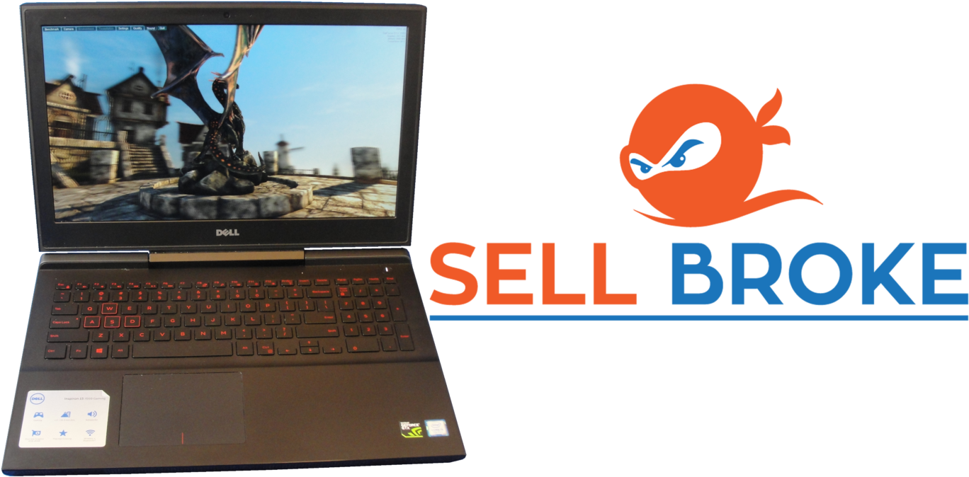 Dell 7567 Gtx1050 Budget Gaming Laptop - Netbook Clipart (2040x2048), Png Download