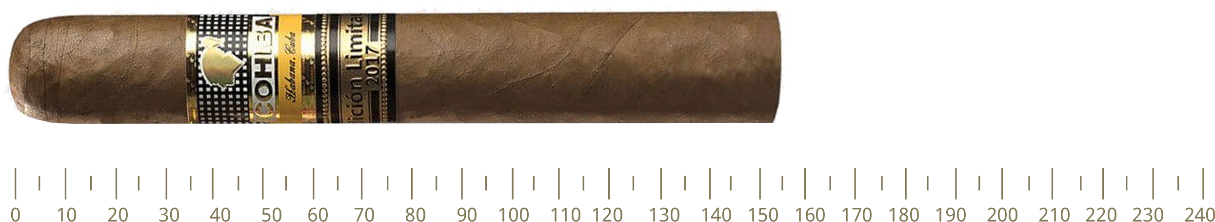 Cohiba Talisman 10 Cigars - Wood Clipart (2800x700), Png Download