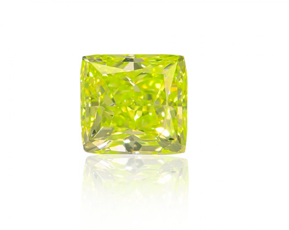Fancy Intense Green Diamond - Crystal Clipart (1000x1293), Png Download