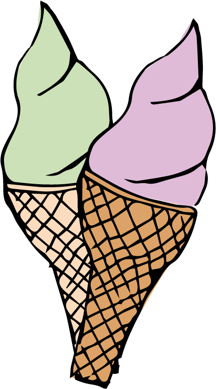 Ice Cream Cones Transprent - Ice Cream Clipart (800x800), Png Download