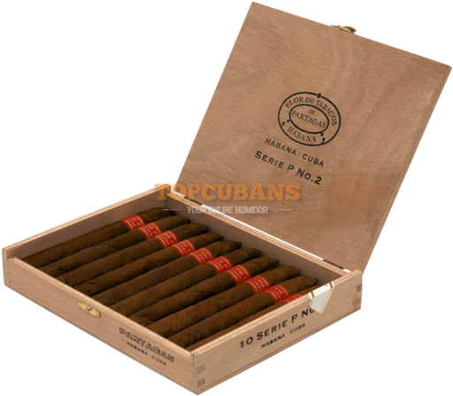 Partagas Cuban Cigar Brands From Topcubans - Partagas No 4 Box 10 Clipart (560x560), Png Download