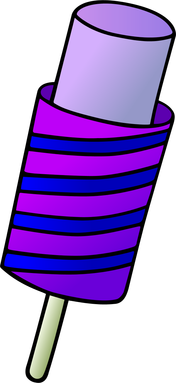 Stripped Ice Cream - Ice Cream Clipart (600x1306), Png Download