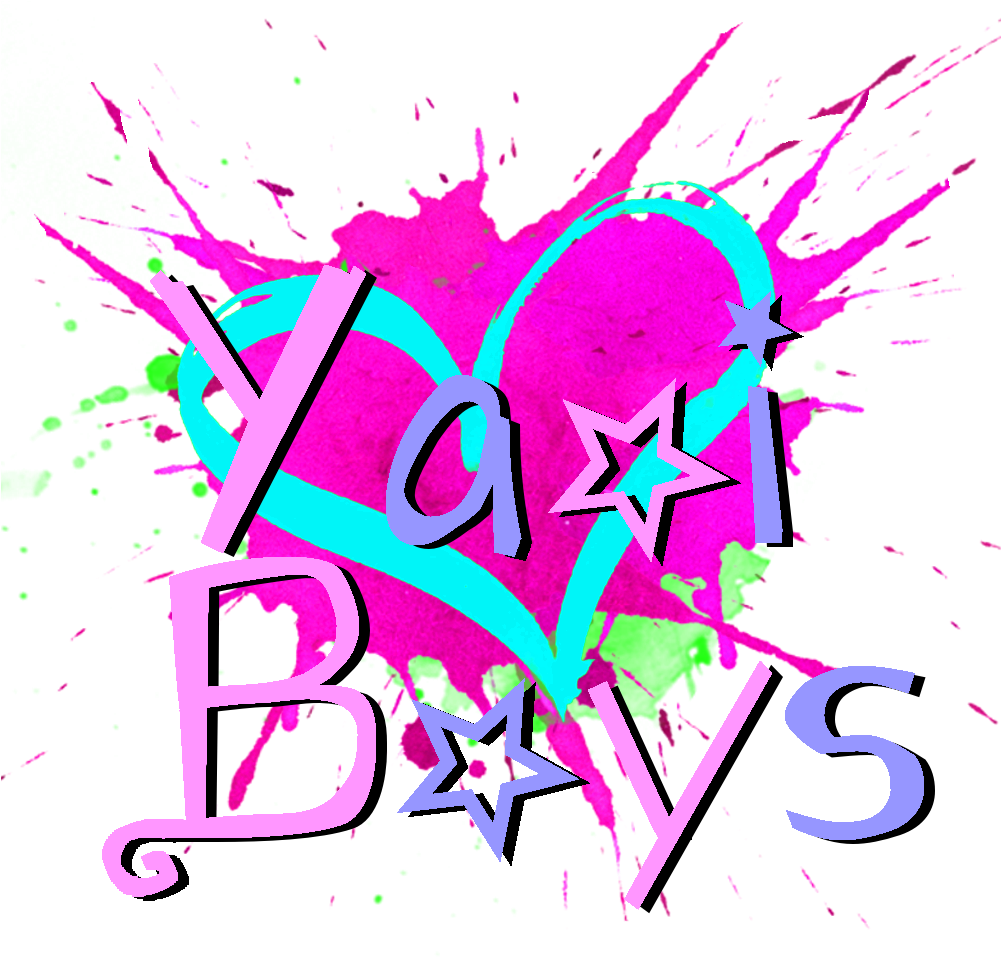 Yaoi Boys Retro Paint Hers> - Graphic Design Clipart (1000x1000), Png Download