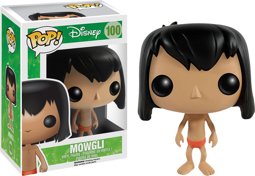 The Jungle Book Mowgli - Funko Pop Jungle Book Clipart (1000x691), Png Download