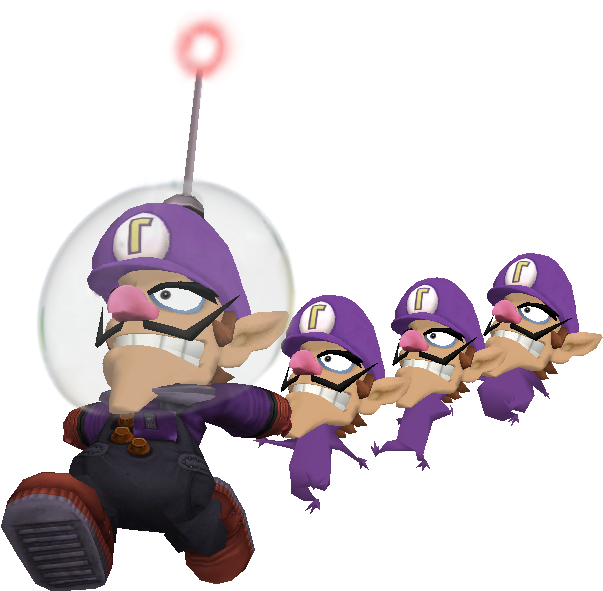 Xd Waluigi Is So Beautiful - Cartoon Clipart (979x630), Png Download