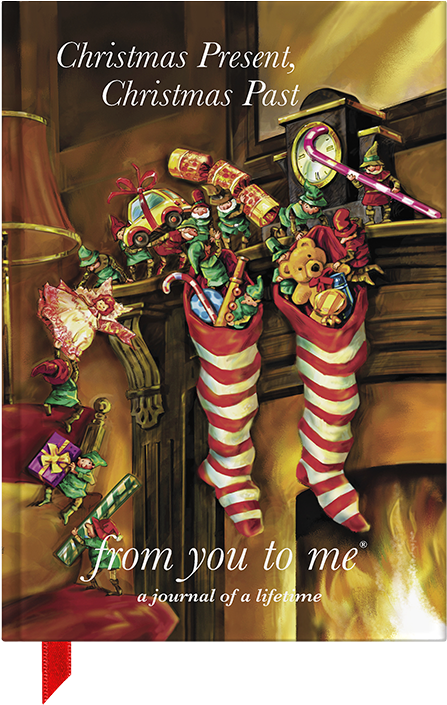 Christmas Present, Christmas Past - Illustration Clipart (800x800), Png Download