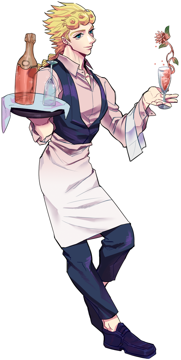 Giorno Giovanna Drawn By Memu (do Mem) - Cartoon Clipart (700x1400), Png Download