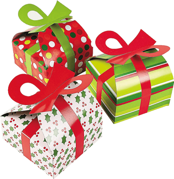 Christmas Boxes Clipart (600x600), Png Download