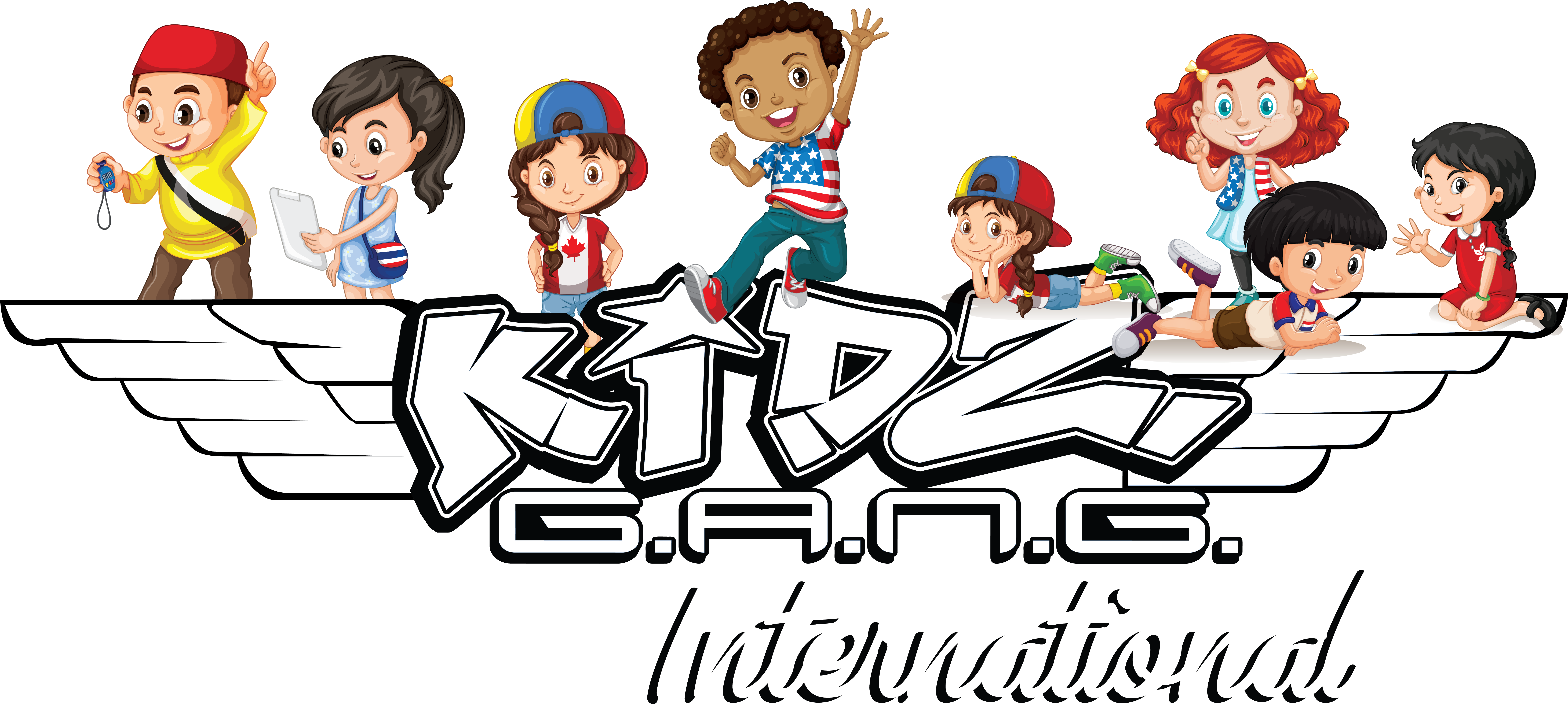 Victory Outreach Kidz G - Victory Outreach Kidz Gang Clipart (8978x4033), Png Download