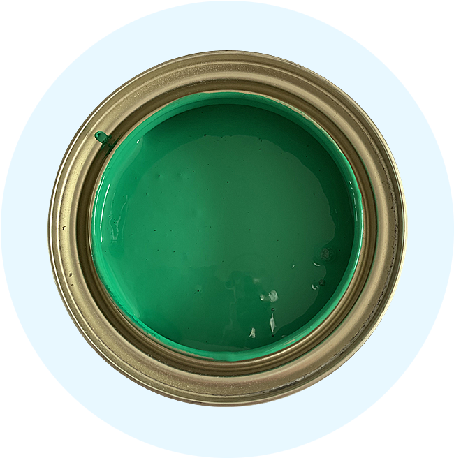 Chalk Furniture Paint Astral Green - Circle Clipart (745x945), Png Download
