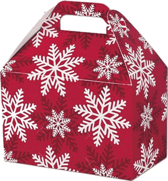 Gable Christmas Boxes - Wrapping Paper Clipart (600x600), Png Download