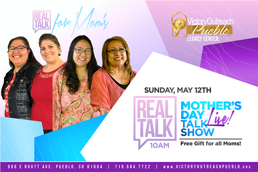 Mother's Day Talk Show Real Talk May - Flyer Clipart (1920x600), Png Download
