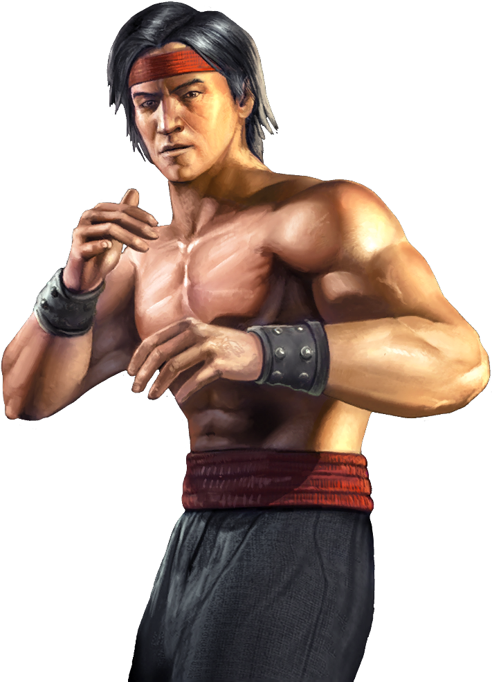 Mkx Mobile Liu Kang Klassic , Png Download - Barechested Clipart (711x985), Png Download