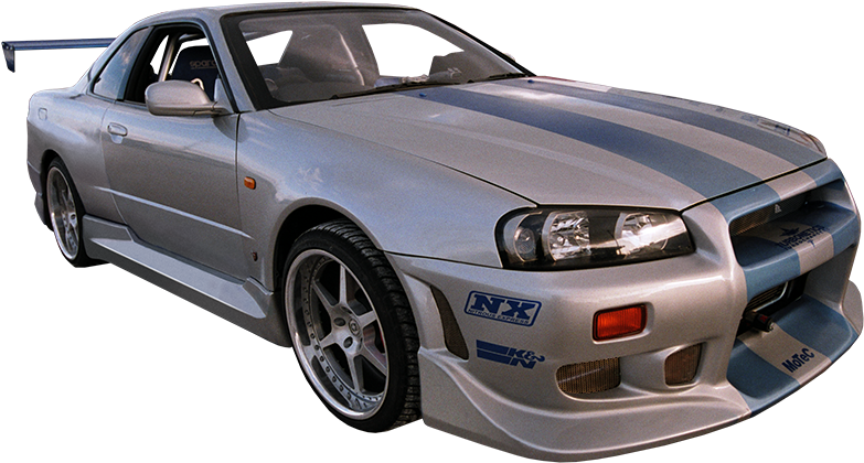 Nissan Skyline Fast And Furious Png Clipart (840x627), Png Download