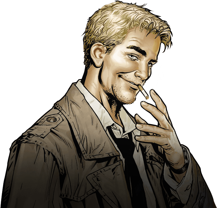 John Constantine Comic Png Clipart (1073x682), Png Download