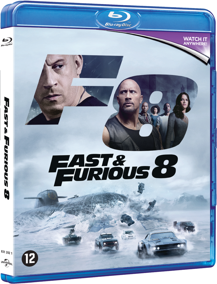 860 × 1080 Pixels - Fast And Furious 8 Blu Ray Clipart (860x1080), Png Download