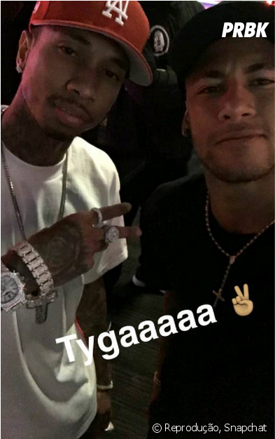 E Tyga Tiram Fotos Juntos - Neymar E Kylie Jenner Clipart (624x625), Png Download