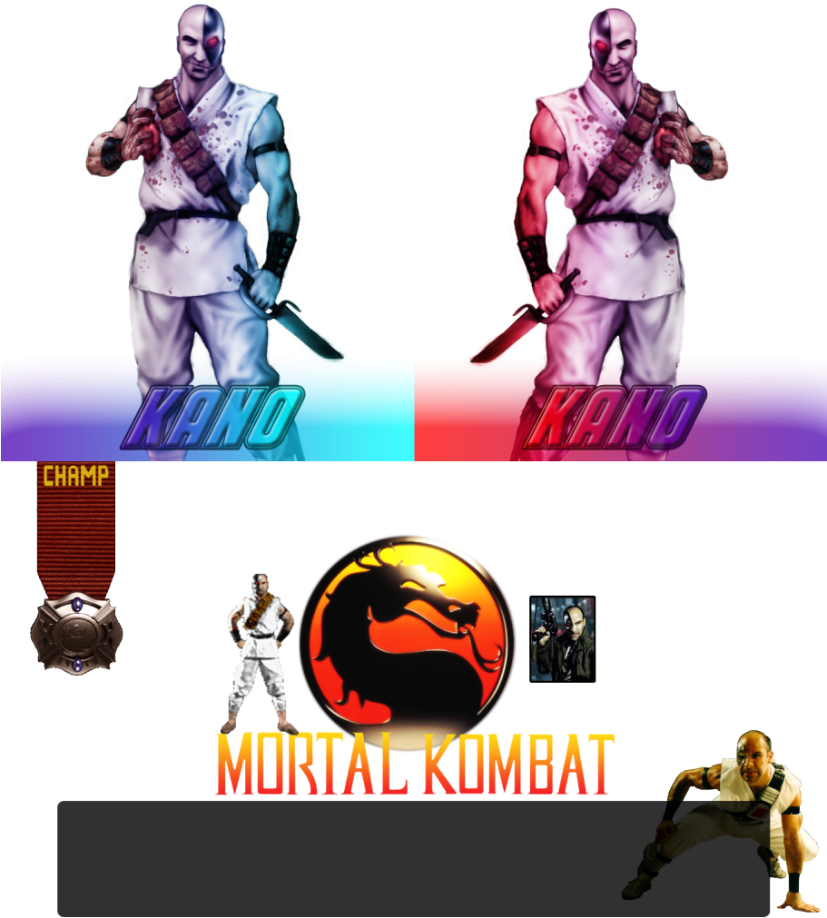 Liu Kang Mki - Graphic Design Clipart (910x1024), Png Download