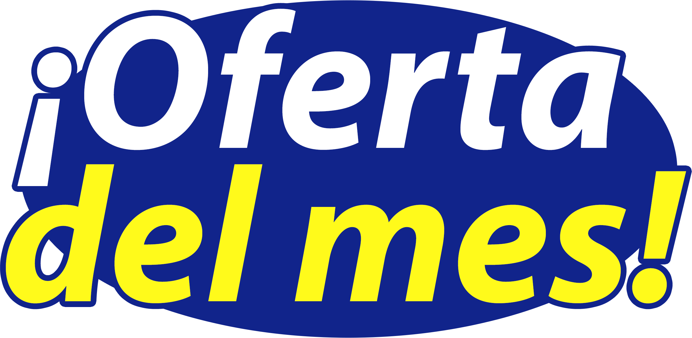 Letrero 10 - Oval Clipart (2391x1168), Png Download