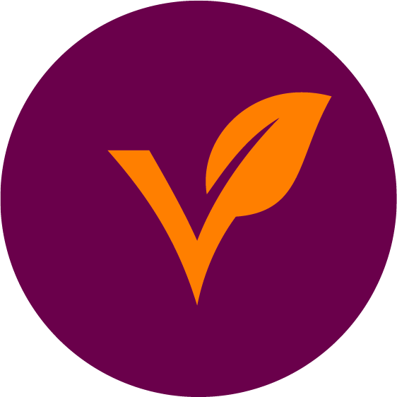 Proudly Vegan Ups Icon 100% Vegan - Circle Clipart (562x562), Png Download