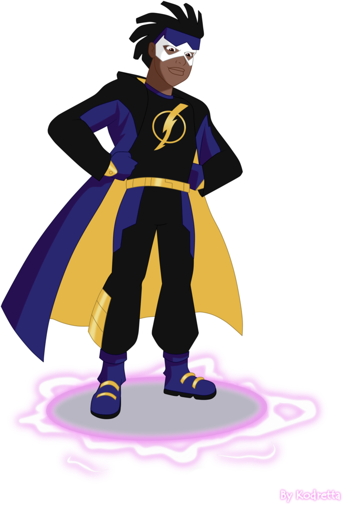 Static Shock Png Clipart (746x1071), Png Download
