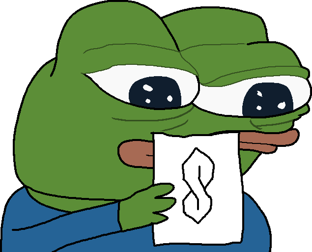 Frens I Finally Figured Out How To Draw The Cool S - Pepe The Frog Xd Clipart (635x513), Png Download