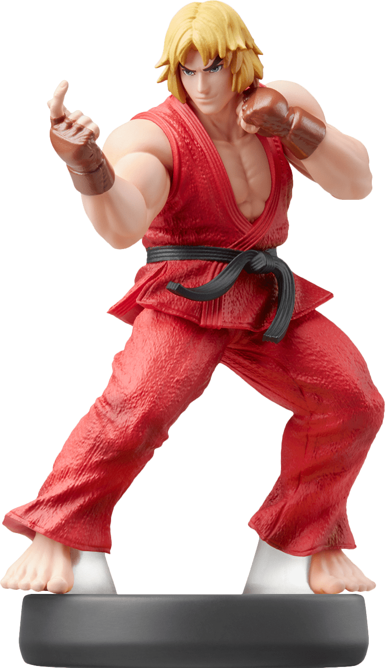 Amiibo - Amiibo Super Smash Bros Ken Clipart (759x1317), Png Download
