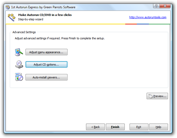 Click Cd Options Button To Setup Cd Icon, Title And - Isapi Filters In Iis Clipart (687x537), Png Download