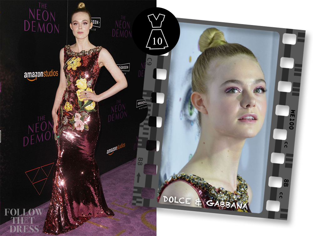 Elle Fanning In Dolce & Gabbana - Photomontage Clipart (1000x753), Png Download