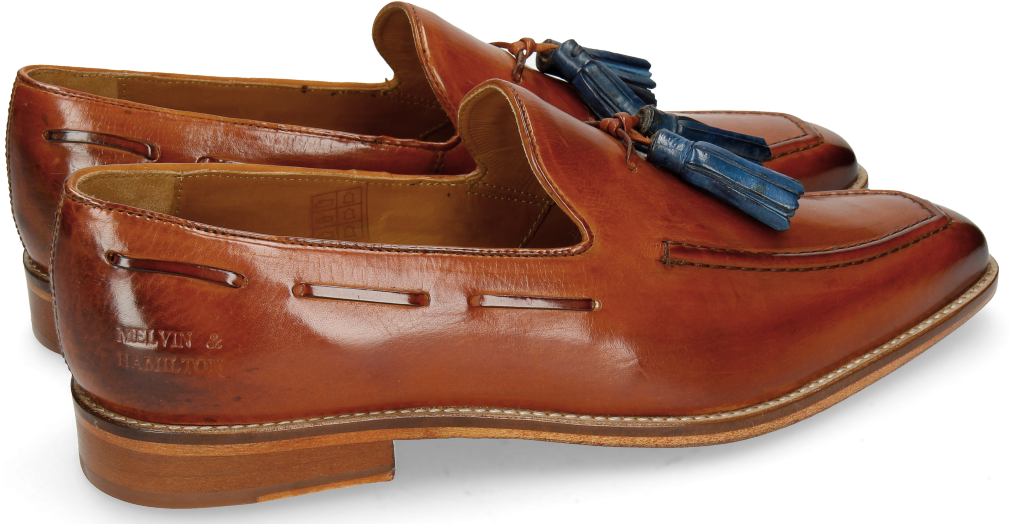 Loafers Leonardo 1 Cuoio Tassel Shock - Suede Clipart (1024x1024), Png Download