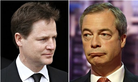 Nick Clegg Vs Nigel Farage - Nigel Farage The Turtle Clipart (600x600), Png Download