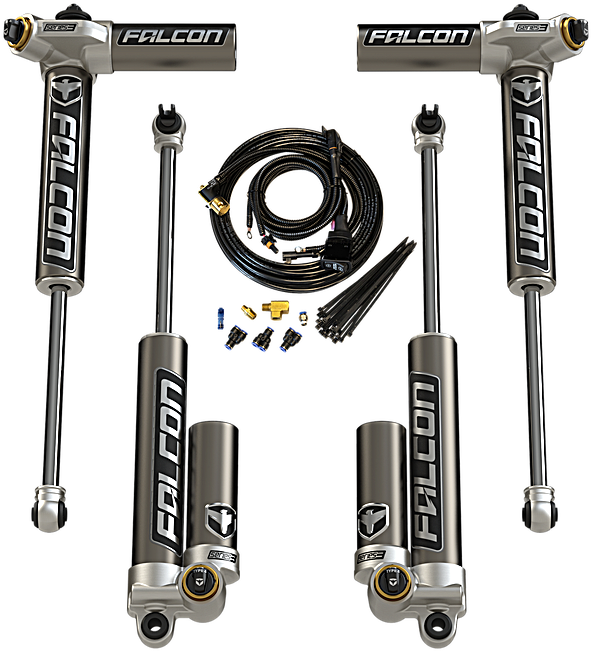 Falcon Jk Series - Falcon Shocks Clipart (724x671), Png Download