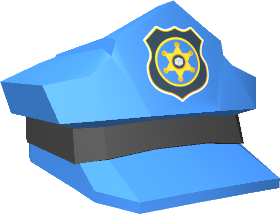 A Police Hat For All Of Your Law Enforcement Needs - Emblem Clipart (768x768), Png Download