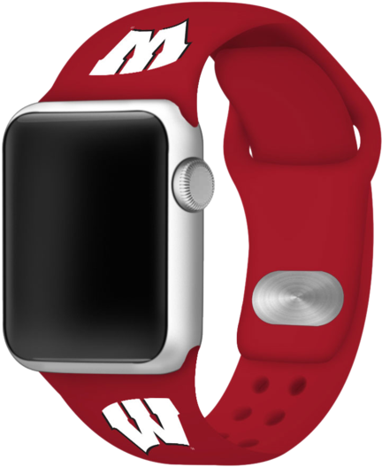 Georgia Bulldogs Apple Watch Band Clipart (600x600), Png Download