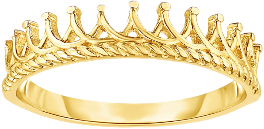 #crown #ring #gold #tiara #royalty #princess #queen - Crown Clipart (921x453), Png Download