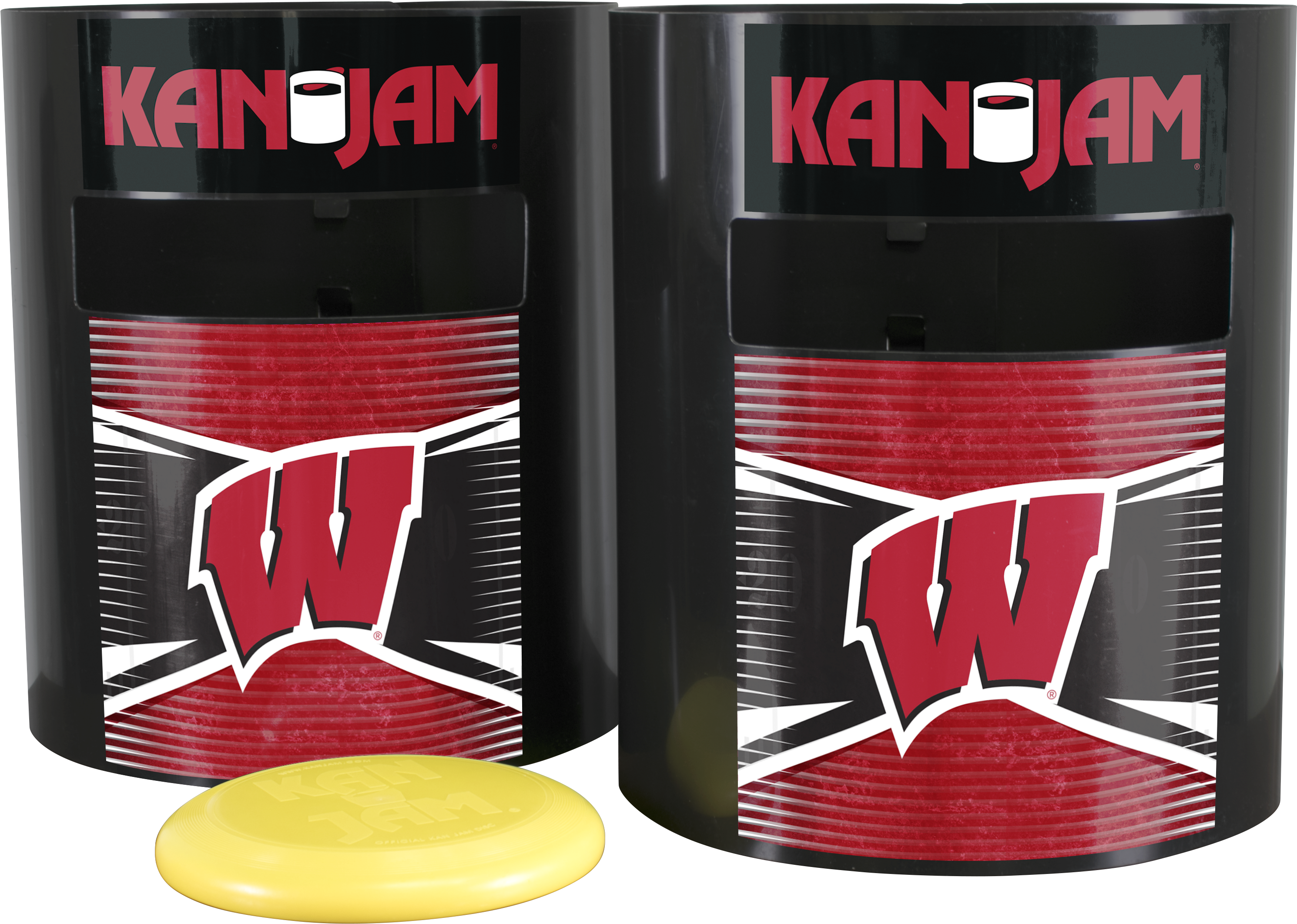 Wisconsin Badgers Disc Jam - Kanjam Clipart (4500x3000), Png Download