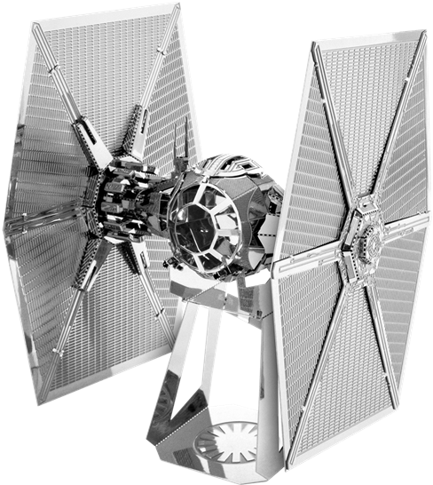 Metal Earth Starwars First Order Special Forces Tie - 3d Metal Model Tie Fighter Clipart (542x600), Png Download