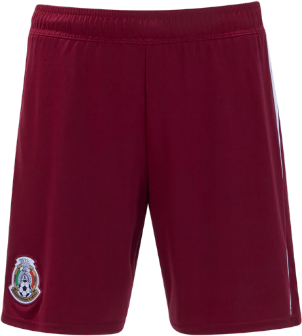 2018 World Cup Mexico Away Red Soccer Shorts - Bermuda Shorts Clipart (677x710), Png Download