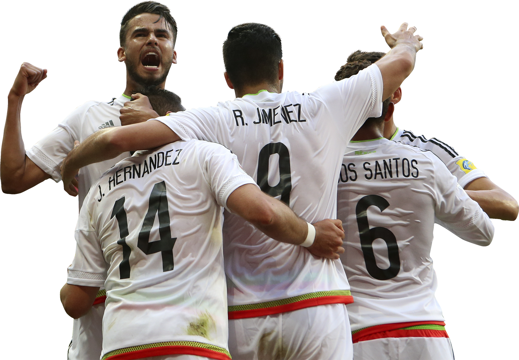 Mexico Team Render Clipart (2000x1387), Png Download