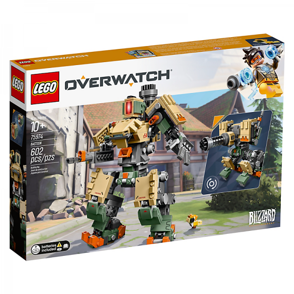 Bastion - Lego Bastion Overwatch Clipart (800x600), Png Download