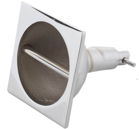 4″ Square Cpb Cup Anchor With Stainless Steel Bar - Watering Can Clipart (600x575), Png Download