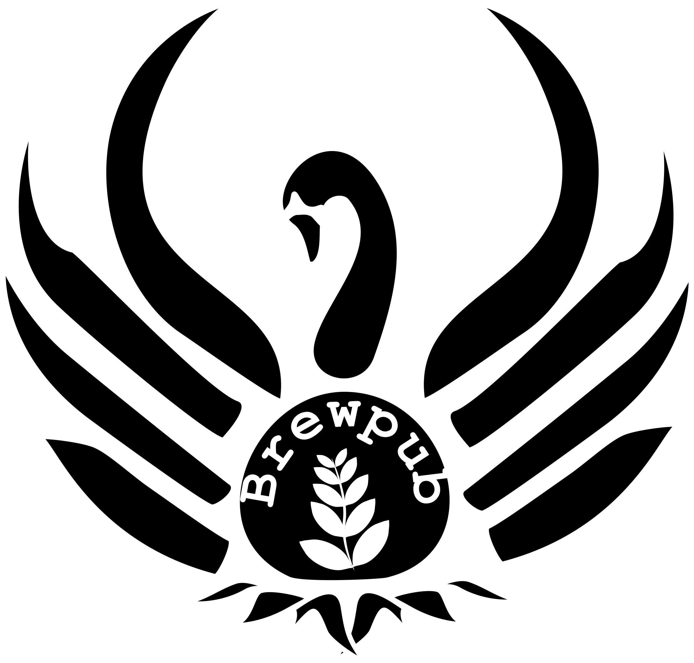 Black Swan Brewpub Clipart (2293x2190), Png Download
