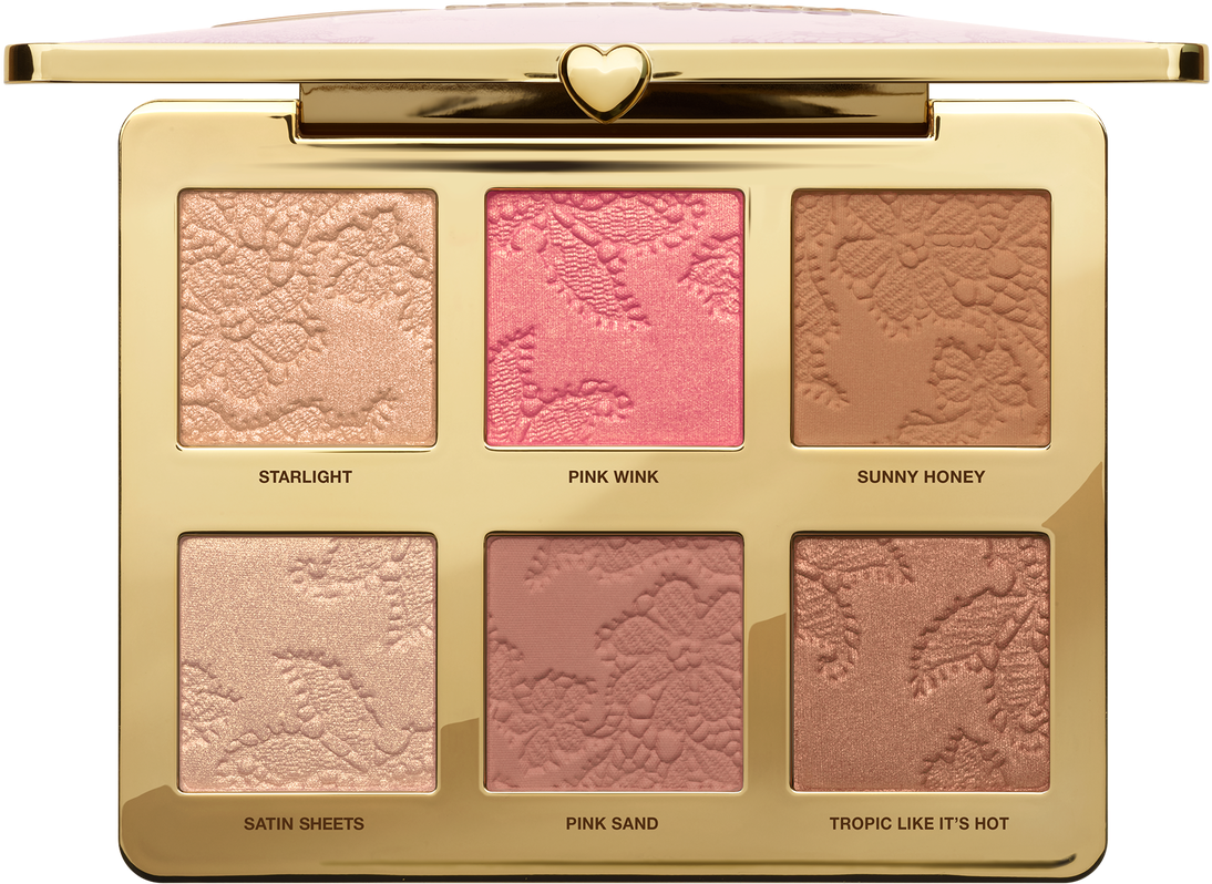 Natural Face Makeup Palette - Too Faced Highlighter Palette Clipart (1200x797), Png Download